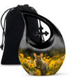Bunny Rabbit Urn For Cremation - Rabbit Funeral Large Urns For Ashes