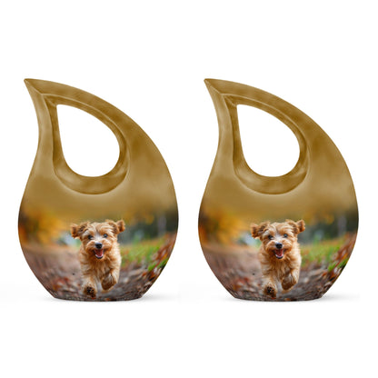 Personalized Dog Cremation Urn for Pet Ashes - Yatskia