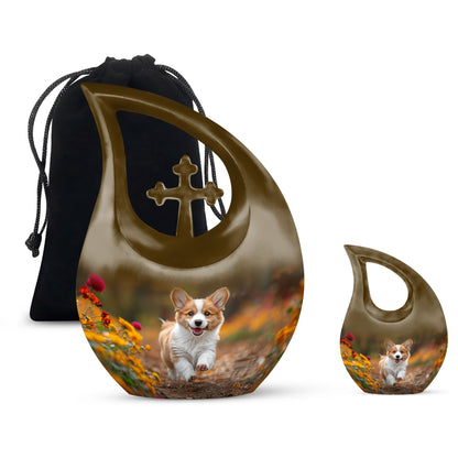 Personalized Dog Cremation Urn for Pet Ashes - Yatskia