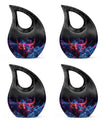 Mystical Horns Bull Funeral Urn For Men - Magical Bull Urns For Ashes