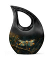 10-inch Amber Luminescence Glide Urn 
