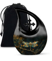 Amber Dragonfly Ashes Urn For Women - Large & keepsake Urns For Female