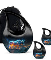 Stellar Taurus Glowing Urn - Bull Urn Memorial For Men & Women