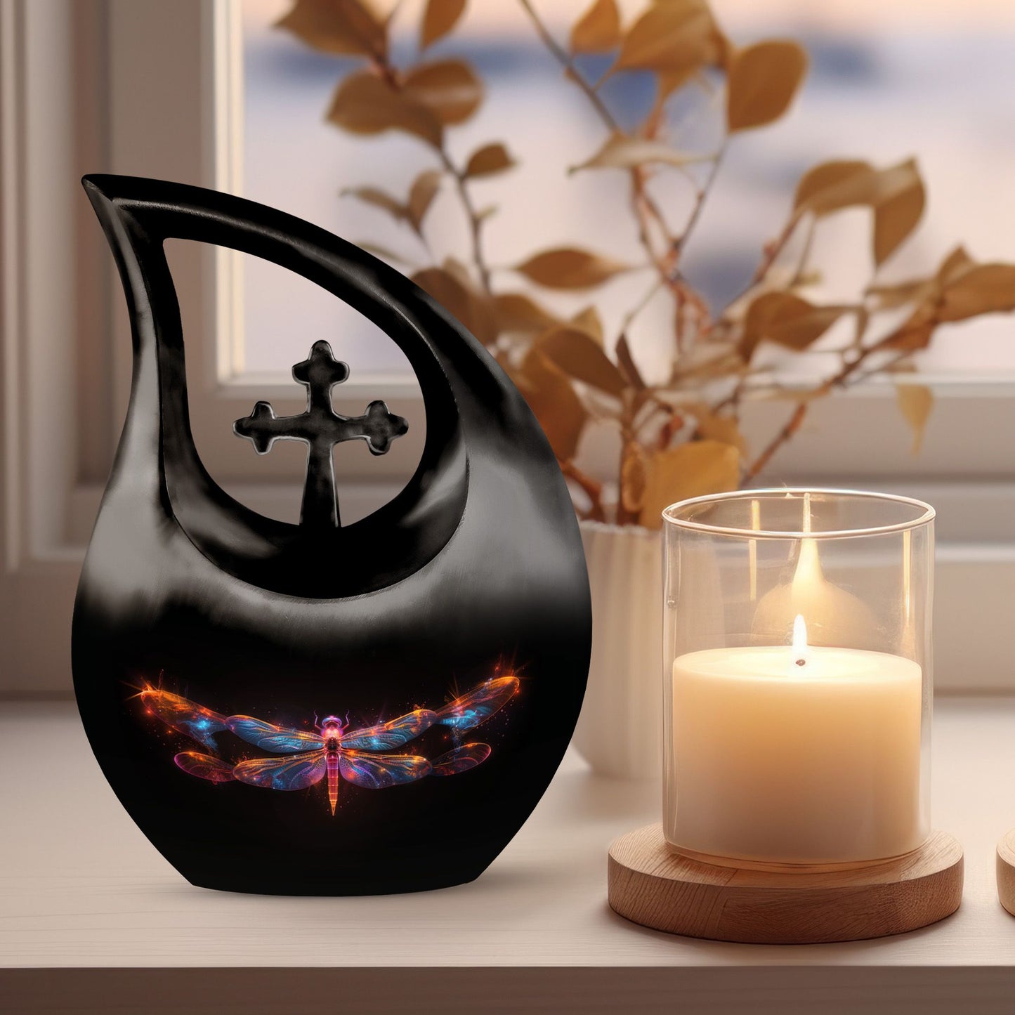 10-inch Firefly Nebula Wings Urn 