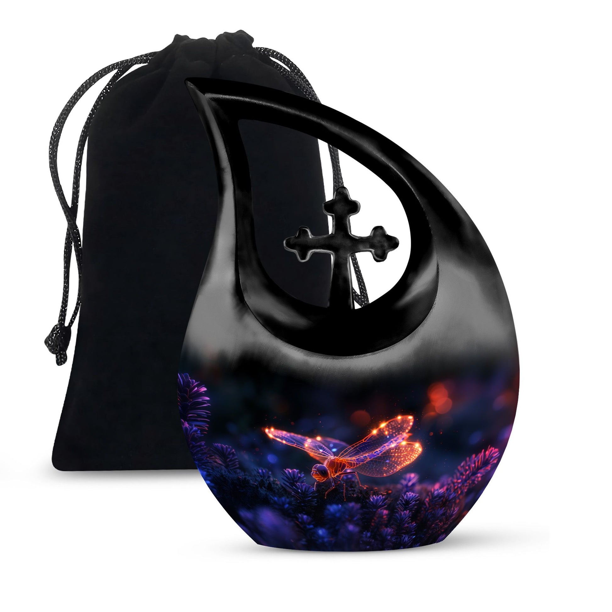 10-inch Ethereal Glow Skimmer Urn, 