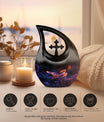 10-inch Ethereal Glow Skimmer Urn, 