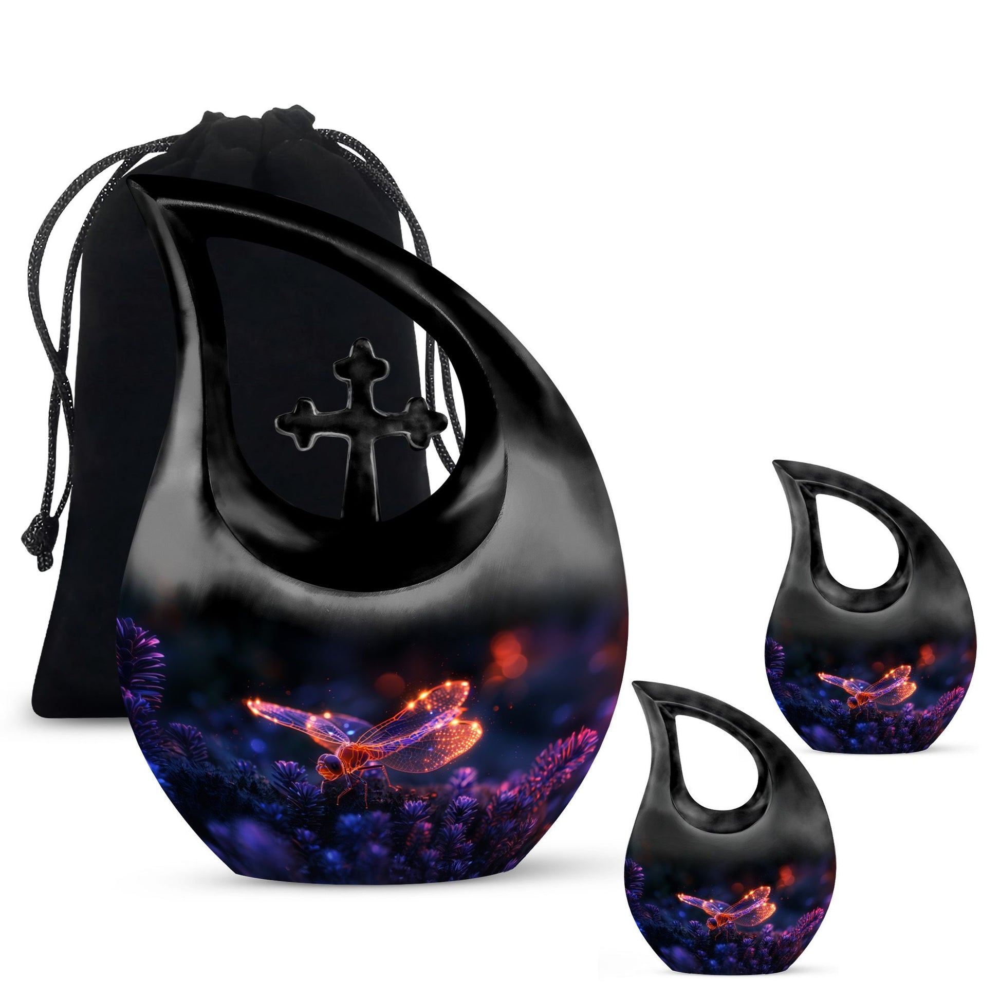 10-inch Ethereal Glow Skimmer Urn, 