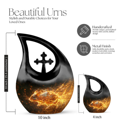 10 inch Blazing Speed Mouse urn 