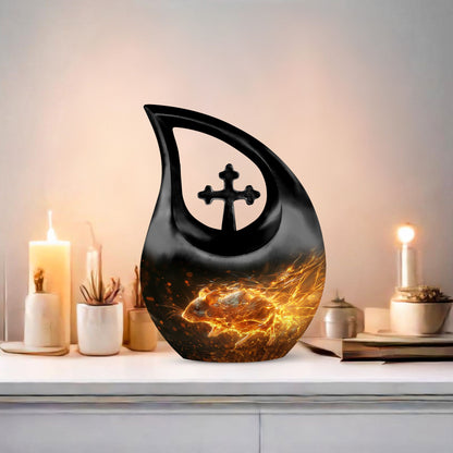 10 inch Blazing Speed Mouse urn 