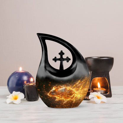 10 inch Blazing Speed Mouse urn 