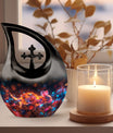 10-inch Fantasy Firelight Mouse Urn 