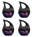 Cosmos Dragonfly Memorial Urn - Dragonfly Cremation Urn For Men