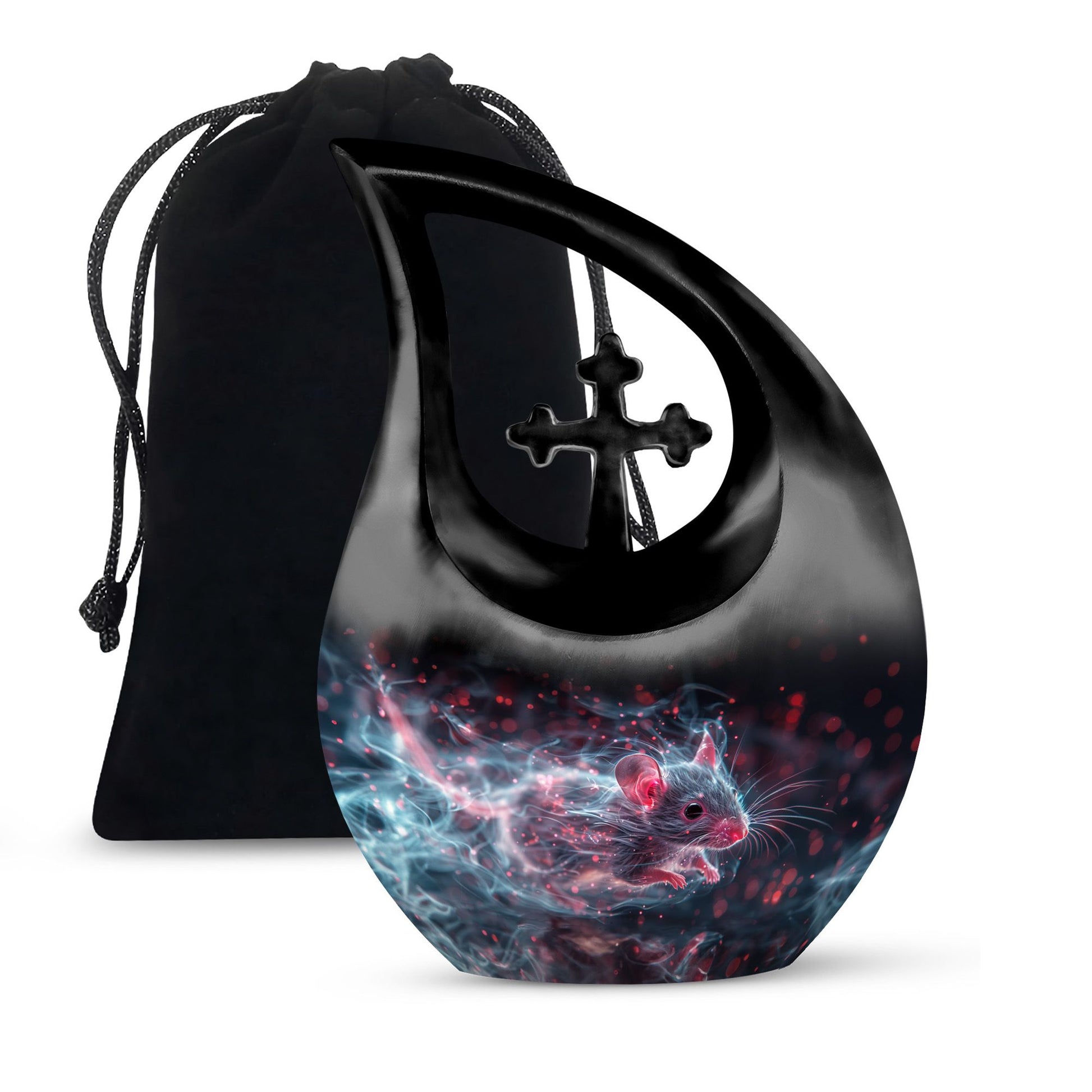 Mystical Nebula Mouse Urn - Mouse Urn Memorial For Men And Women