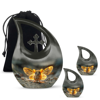 Personalized Artistic Cremation Urn for Women - 10-inch, 200 cu in - Yatskia