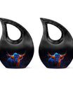 Ember Horns Yak Cremation Urn - Bull Memorial Ashes Large Urn
