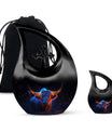 Ember Horns Yak Cremation Urn - Bull Memorial Ashes Large Urn