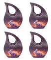 Fiery Bunny Rabbit Urn For Cremation - Fierce Bunny Urn For Ashes
