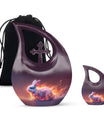 Fiery Bunny Rabbit Urn For Cremation - Fierce Bunny Urn For Ashes