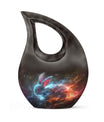Nebula Blazing Rabbit Urn - Rabbit Cremation Urn For Men & Women