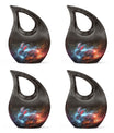 Nebula Blazing Rabbit Urn - Rabbit Cremation Urn For Men & Women