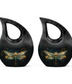 Glowing Dragonfly Memorial Urn - Dragonfly Cremation Urns For Women