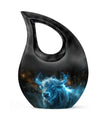 Cosmic Energy Bull Urn For Ashes - Bull Large Urn For Adult Human