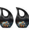 Luminous Mystic Bunny Urn - Rabbit Urns For Ashes Cremation