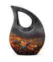 Fiery Dragonfly Urn - Dragonfly Ashes Memorial Urn For Male And Female
