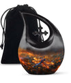 Fiery Dragonfly Urn - Dragonfly Ashes Memorial Urn For Male And Female