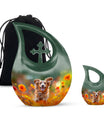 Joyful Pet Dog Cremation Urn - Perfect Urns For Pet Memorials