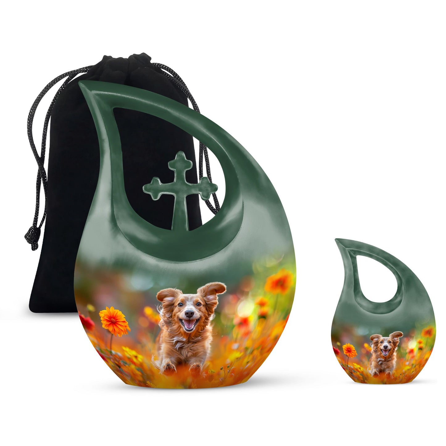 Personalized Dog Cremation Urn for Pet Ashes - Yatskia