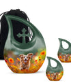 Joyful Pet Dog Cremation Urn - Perfect Urns For Pet Memorials