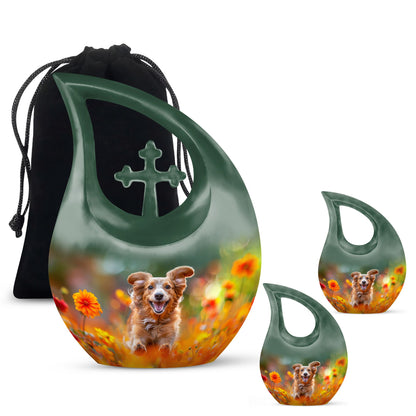 Personalized Dog Cremation Urn for Pet Ashes - Yatskia