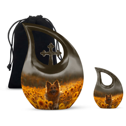 Personalized Dog Cremation Urn for Pet Ashes - Yatskia