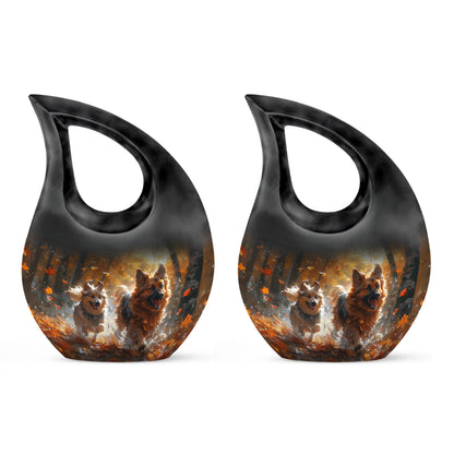Personalized Dog Cremation Urn for Pet Ashes - Yatskia
