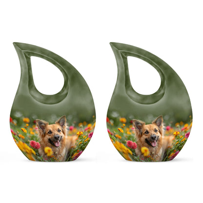 Personalized Dog Cremation Urn for Pet Ashes - Yatskia