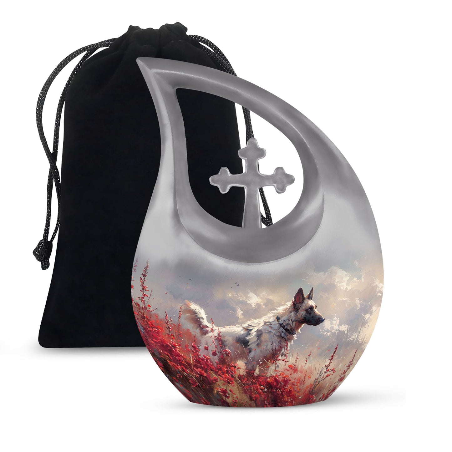 Personalized Dog Memorial Urn for Pet Ashes -  Yatskia