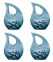Aquatic Dolphins Family - Dolphin Cremation Urn For Men And Women