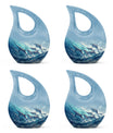 Dolphin Family Cremation Urn - Dolphin Large Funeral Ashes Urn