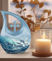 10 Inch Dolphin Harmony Urn, 