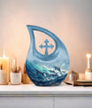 10 Inch Dolphin Harmony Urn, 