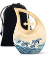 Dolphin Urn For Men & Women - Dolphin Funeral Ashes Urn