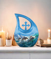 10-inch Joyful Dolphin Pod Urn 