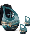 10-inch Underwater Dolphin Symphony Urn, 