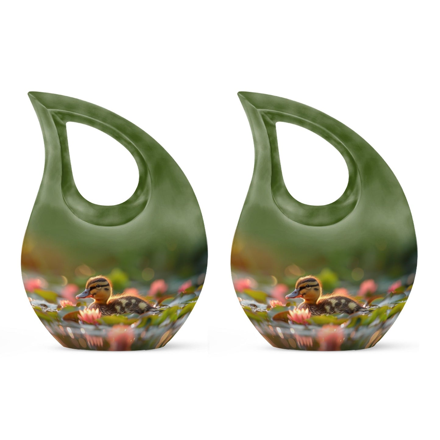 Personalized Bird Cremation Urn for Human Ashes - 10-inch, 200 cu in - Yatskia