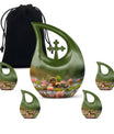Duck Urn For Ashes Adult Men - Floral Cremation Ashes Urn