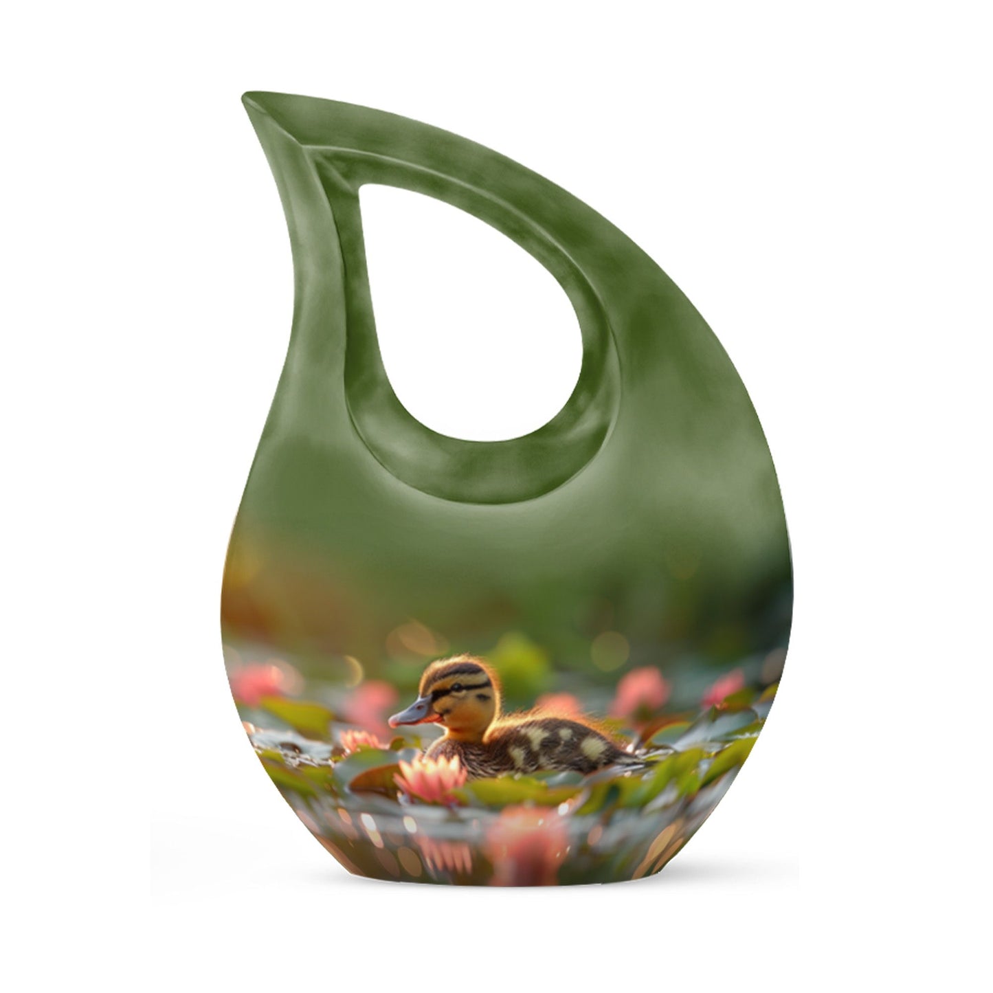 10 Inch Duckling's Dusk Adventure Urn 