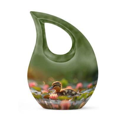 10 Inch Duckling's Dusk Adventure Urn 