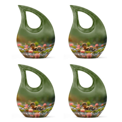 10 Inch Duckling's Dusk Adventure Urn 