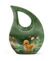 Animated Duckling's Urn For Adults - Duck Funeral Cremation Urn For Ashes